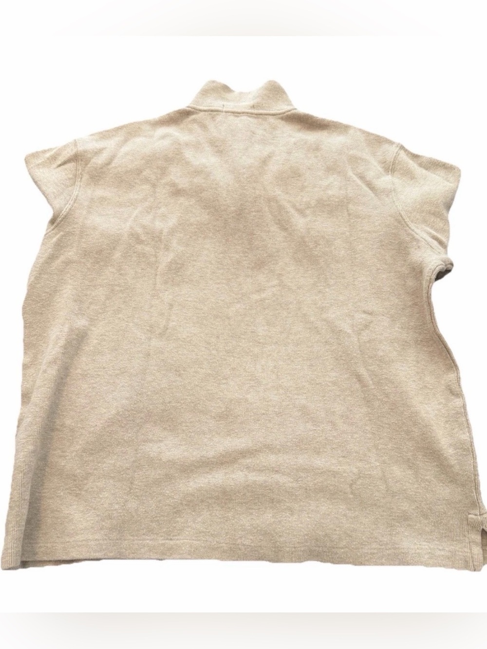 Ralph Lauren Men's Cream Half-Zip Pullover Sweater size large - Picture 6 of 6